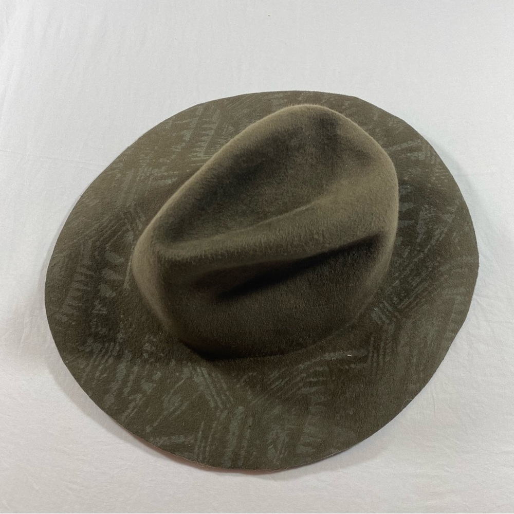 Macchia di Ruggine Hat faux suede Green Woman’s Fedora Hat